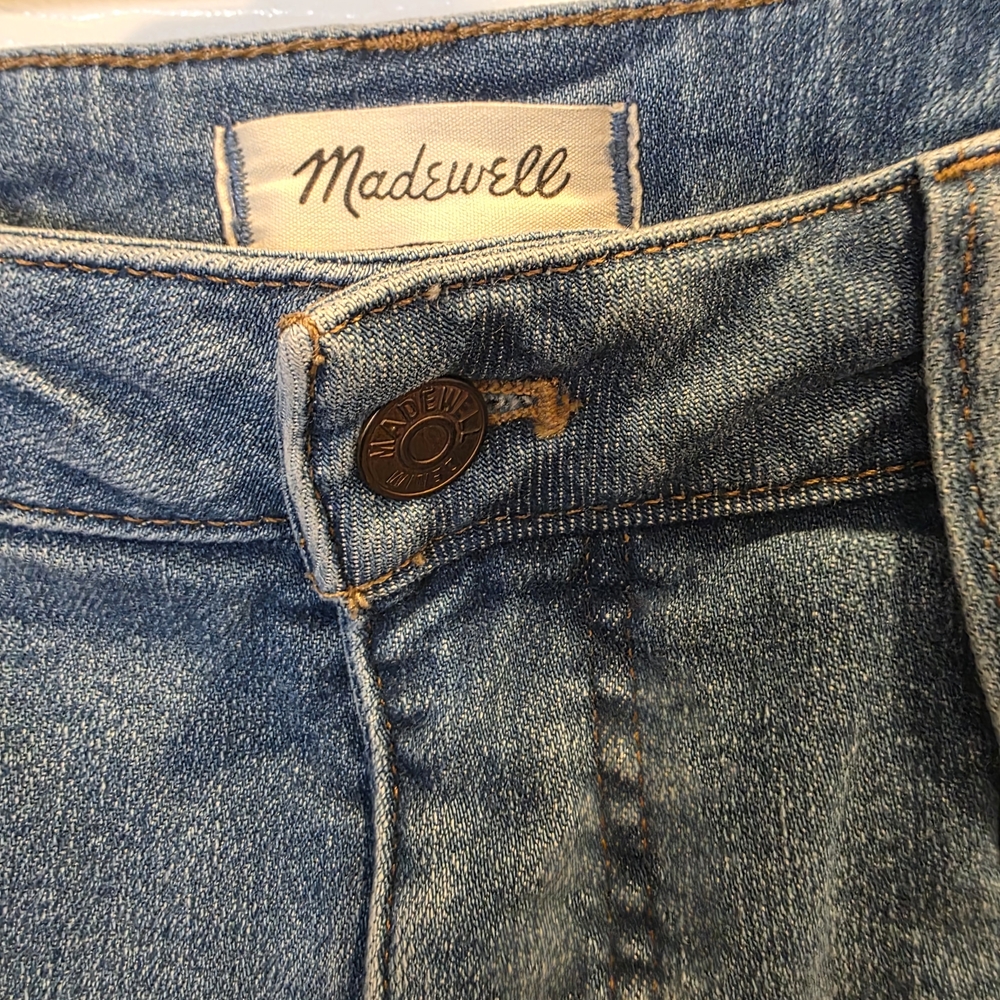 Madewell Blue Boot Cut Jeans - Picture 3 of 7